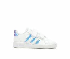 Girls' Adidas Infant & Toddler Grand Court Sneakers
