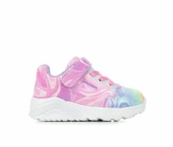 Girls' Skechers Toddler Uno Lite Swirl Wedge Sneakers