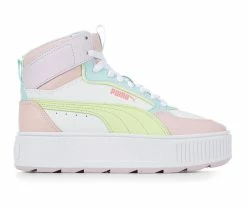 Girls' Puma Big Kid Karmen Rebelle Mid Sneakers