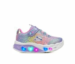 Girls' Skechers Toddler Flutter Heart Lights Loves Light-Up Sneakers
