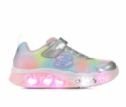 Girls' Skechers Little Kid & Big Kid Heart Lights Simply Love Light-Up Sneakers -Basketball and Court Shoes Sales Store 1 521
