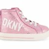 Girls' DKNY Toddler Hannah Sequin High Top Sneakers -Basketball and Court Shoes Sales Store 1 582