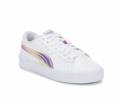 Girls' Puma Big Kid Jada Holographic Platform Sneakers -Basketball and Court Shoes Sales Store 2 1