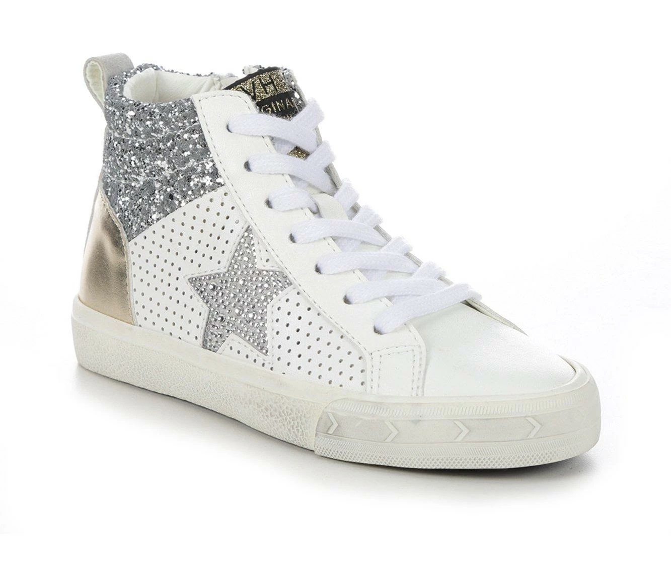 Girls' VINTAGE HAVANA Little Kid & Big Kid Wilma Mid-Top Sneakers 5 Girls' VINTAGE HAVANA Little Kid & Big Kid Wilma Mid-Top Sneakers - Image 3