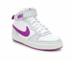 Girls' Nike Big Kid Court Borough Mid 2 Sneakers -Basketball and Court Shoes Sales Store 2 115