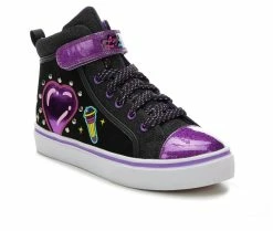 Girls' Nickelodeon Little Kid & Big Kid Lay Lay Mid-Top Sneakers -Basketball and Court Shoes Sales Store 2 142