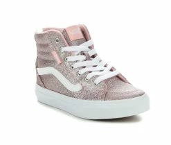 Girls' Vans Little Kid & Big Kid Filmore High-Top Sneakers -Basketball and Court Shoes Sales Store 2 172