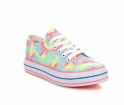 Girls' Paris Blues Little Kid Mila Platform Sneakers -Basketball and Court Shoes Sales Store 2 225