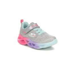 Girls' Skechers Toddler Twisty Brights Light-Up Sneakers -Basketball and Court Shoes Sales Store 2 234