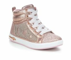 Girls' Skechers Little Kid & Big Kid Shoutouts Starry Aligned High-Top Sneakers -Basketball and Court Shoes Sales Store 2 251