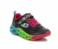 Girls' Skechers Little Kid & Big Kid Twisty Brights Light-Up Sneakers -Basketball and Court Shoes Sales Store 2 252