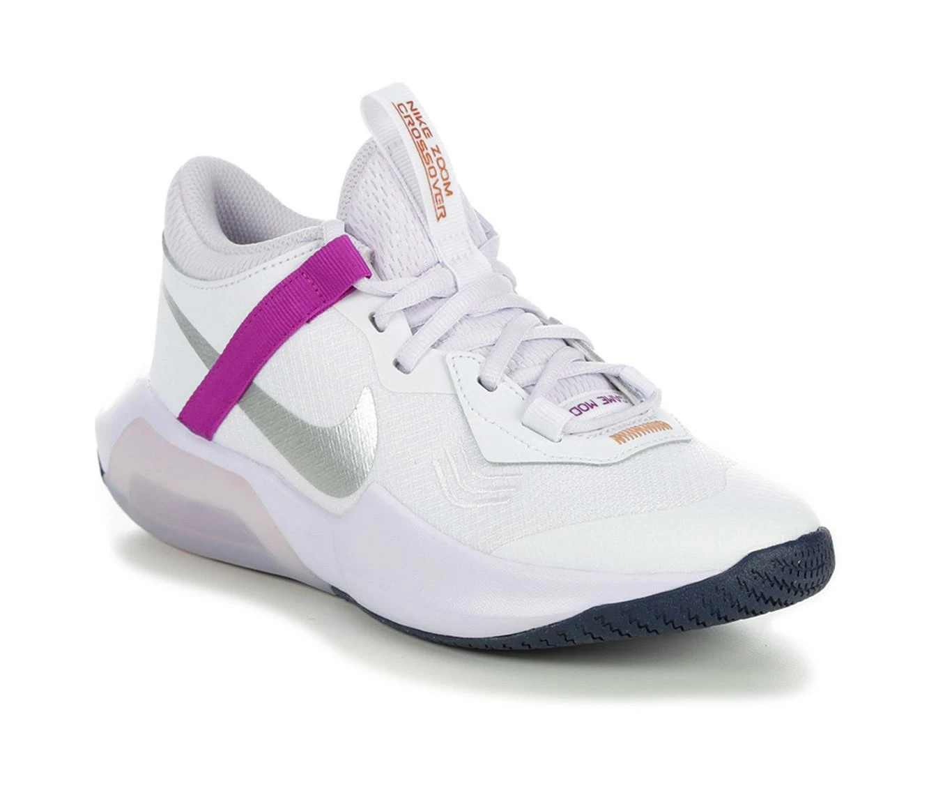 Girls' Nike Big Kid Air Zoom Crossover Basketball Shoes 5 Girls' Nike Big Kid Air Zoom Crossover Basketball Shoes - Image 3