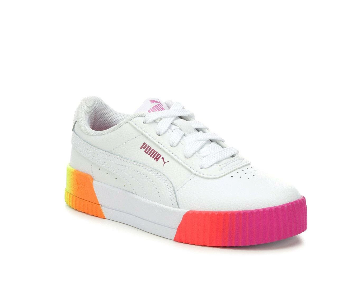 Girls' Puma Big Kid Carina Fade Junior Sneakers 5 Girls' Puma Big Kid Carina Fade Junior Sneakers - Image 3