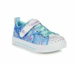 Girls' Skechers Little Kid Twinkle Sparks Light-Up Sneakers -Basketball and Court Shoes Sales Store 2 99