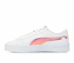 Girls' Puma Big Kid Jada Holographic Platform Sneakers -Basketball and Court Shoes Sales Store 3 1