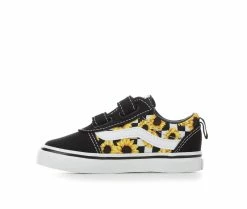 Girls' Vans Infant & Toddler Ward Velcro Skate Shoes -Basketball and Court Shoes Sales Store 3 146