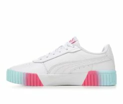 Girls' Puma Little Kid & Big Kid Carina 2.0 Fade Sneakers -Basketball and Court Shoes Sales Store 3 177