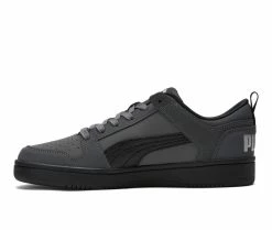 Men's Puma Rebound Layup Lo Nubuck Court Sneakers -Basketball and Court Shoes Sales Store 3 21