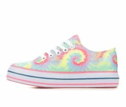 Girls' Paris Blues Little Kid Mila Platform Sneakers -Basketball and Court Shoes Sales Store 3 225