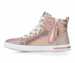 Girls' Skechers Little Kid & Big Kid Shoutouts Starry Aligned High-Top Sneakers -Basketball and Court Shoes Sales Store 3 251