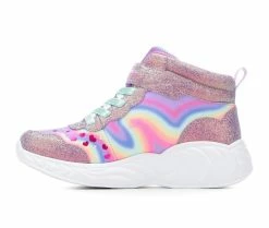 Girls' Skechers Little Kid & Big Kid Unicorn Dreams Light-Up High-Top Sneakers -Basketball and Court Shoes Sales Store 3 277