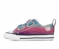 Girls' Converse Toddler Chuck Taylor All Star 2V Glitter Drip Sneakers -Basketball and Court Shoes Sales Store 3 282