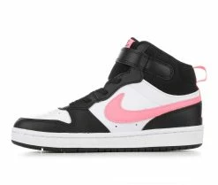 Girls' Nike Little Kid Court Borough Mid 2 Sneakers -Basketball and Court Shoes Sales Store 3 289