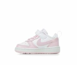 Girls' Nike Infant & Toddler Court Borough Low 2 Sneakers 11 Girls' Nike Infant & Toddler Court Borough Low 2 Sneakers -Basketball and Court Shoes Sales Store 3 79