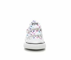 Girls' Converse Toddler Chuck Taylor All Star 2V Foil Heart Ox Sneakers -Basketball and Court Shoes Sales Store 4 113