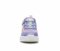 Girls' Skechers Toddler Flutter Heart Lights Loves Light-Up Sneakers -Basketball and Court Shoes Sales Store 4 190
