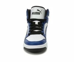Men's Puma Rebound Layup Mid Sneakers -Basketball and Court Shoes Sales Store 4 42