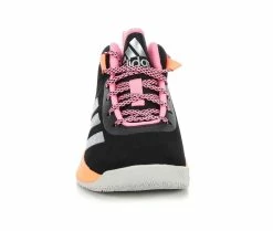Girls' Adidas Little Kid & Big Kid Cross 'Em Up Wide Width Basketball Shoes -Basketball and Court Shoes Sales Store 4 48