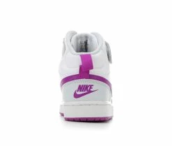 Girls' Nike Big Kid Court Borough Mid 2 Sneakers -Basketball and Court Shoes Sales Store 5 114