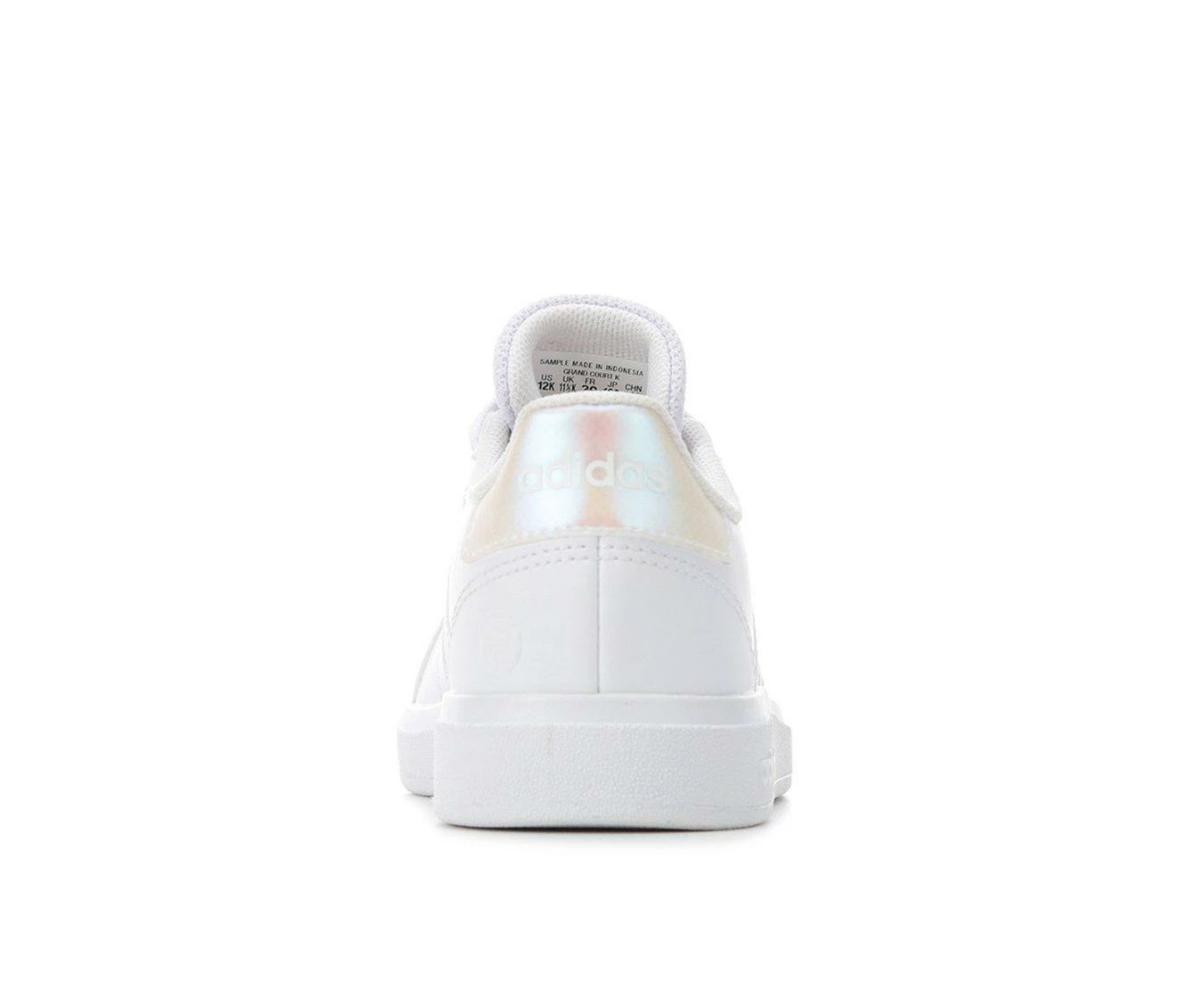 Girls' Adidas Little Kid & Big Kid Grand Court 2.0 Sustainable Sneakers 8 Girls' Adidas Little Kid & Big Kid Grand Court 2.0 Sustainable Sneakers - Image 6