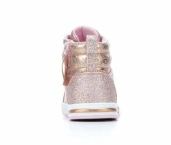 Girls' Skechers Little Kid & Big Kid Shoutouts Starry Aligned High-Top Sneakers -Basketball and Court Shoes Sales Store 5 248