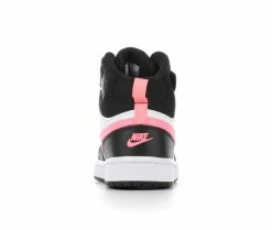 Girls' Nike Little Kid Court Borough Mid 2 Sneakers -Basketball and Court Shoes Sales Store 5 283