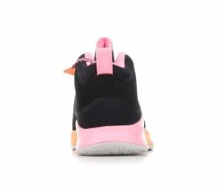 Girls' Adidas Little Kid & Big Kid Cross 'Em Up Wide Width Basketball Shoes -Basketball and Court Shoes Sales Store 5 48