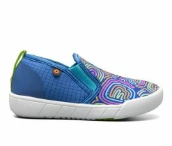 Girls' Bogs Footwear Little Kid & Big Kid Kicker II Slip On Cloud Geo Shoes