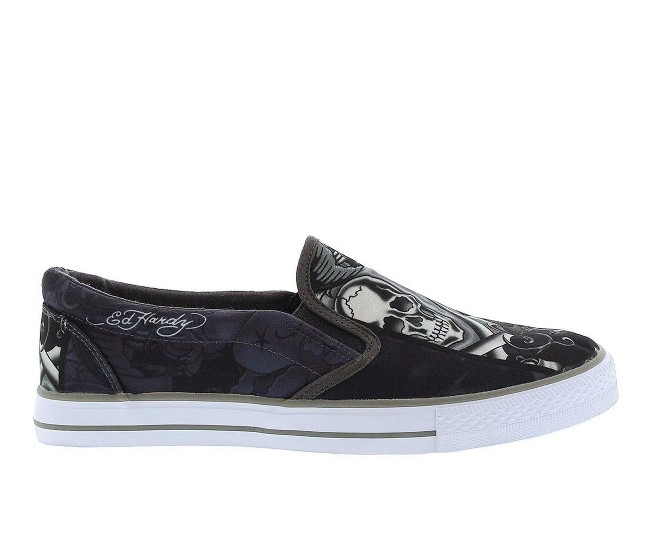 Men's Ed Hardy Vance Slip-On Sneakers 3 Men's Ed Hardy Vance Slip-On Sneakers