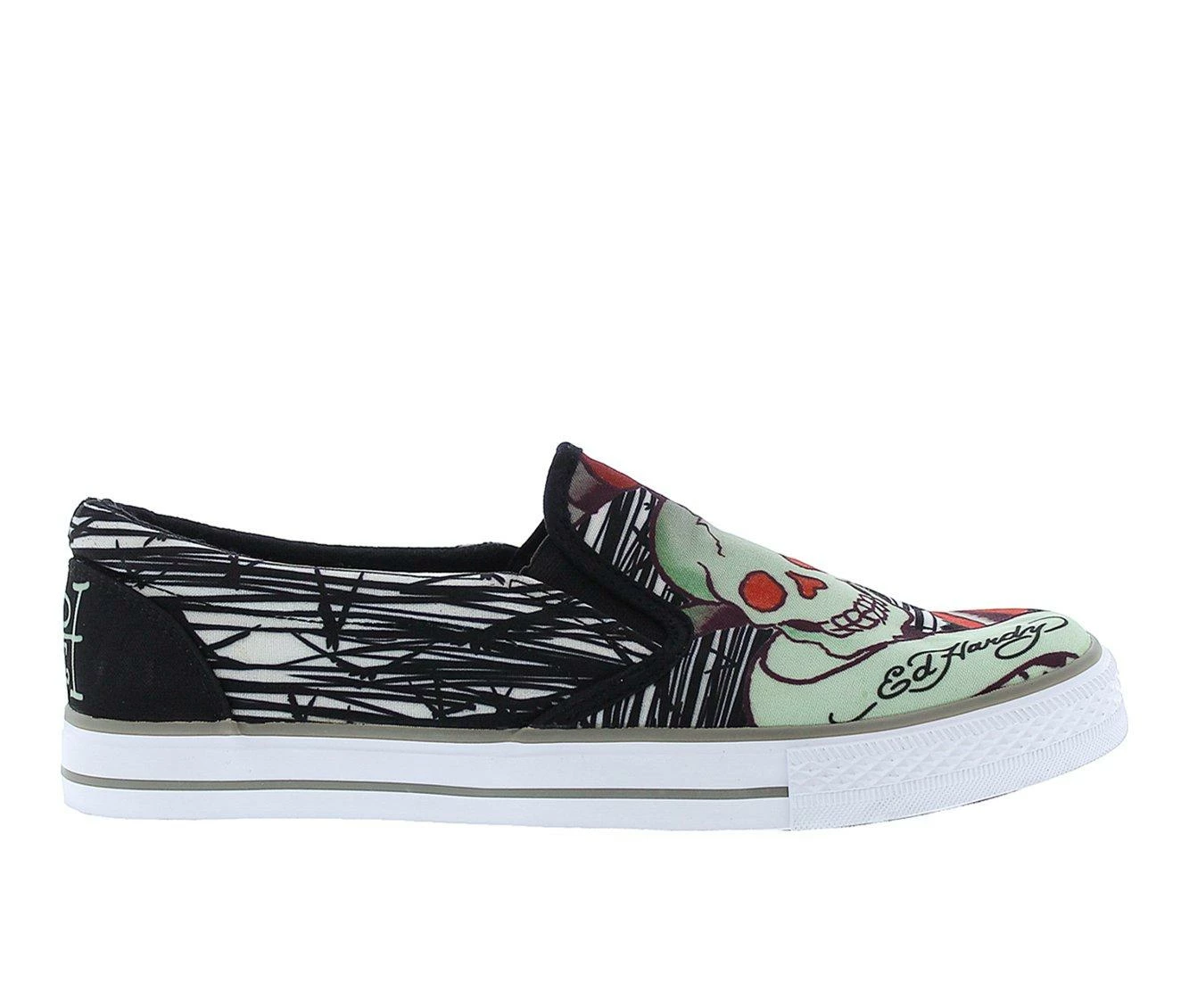 Men's Ed Hardy Wes Slip-On Sneakers 4 Men's Ed Hardy Wes Slip-On Sneakers - Image 2