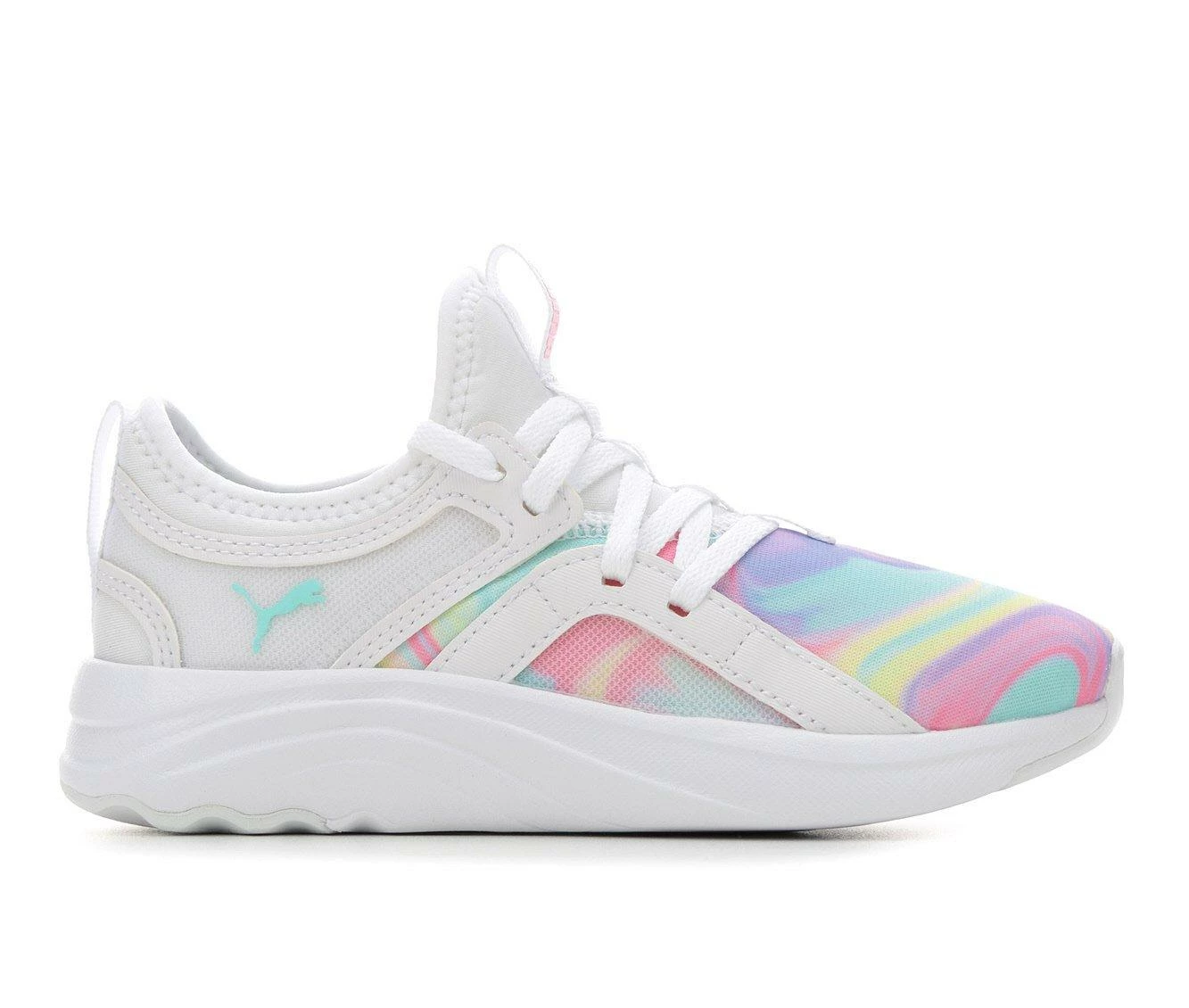 Girls' Puma Little Kid & Big Kid SoftRide Sophia Swirl Running Shoes 4 Girls' Puma Little Kid & Big Kid SoftRide Sophia Swirl Running Shoes - Image 2