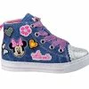 Girls' Disney Toddler & Little Kid CH17788O Minnie Mouse High-Top Sneakers -Basketball and Court Shoes Sales Store 1 62