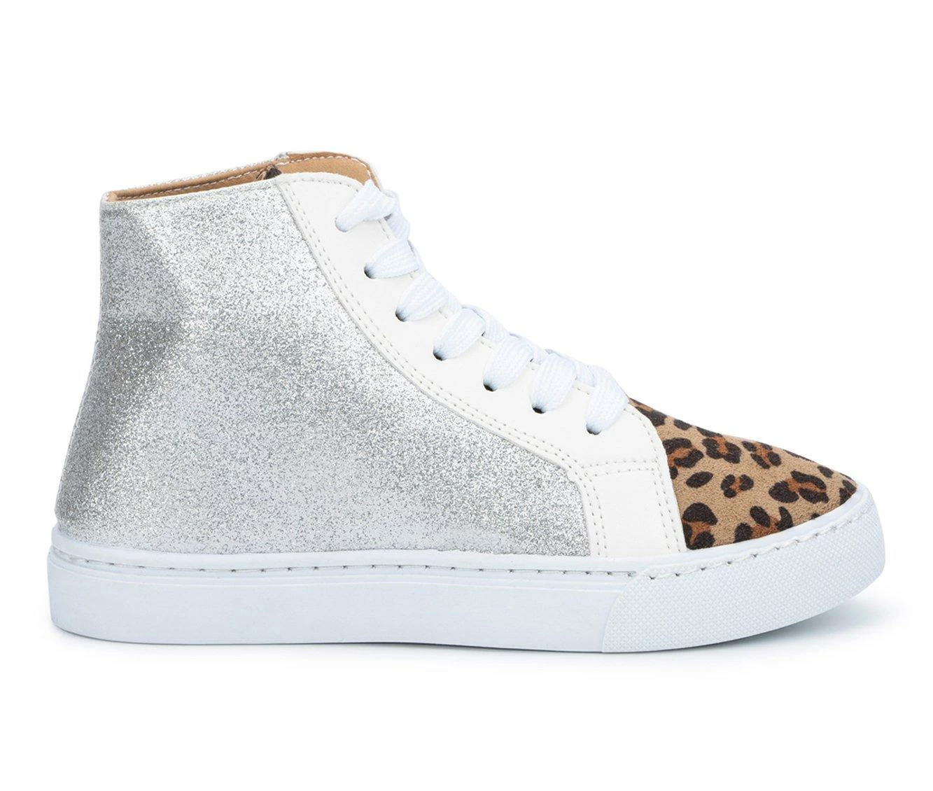 Girls' Olivia Miller Little Kid & Big Kid Chantel High-Top Sneakers 4 Girls' Olivia Miller Little Kid & Big Kid Chantel High-Top Sneakers - Image 2