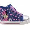 Girls' Disney Toddler & Little Kid CH18030 Minnie Mouse High-Top Sneakers