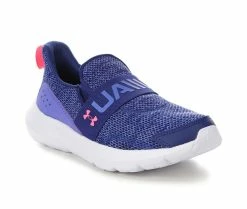 Girls' Under Armour Little Kid Surge 3 Slip-On Running Shoes -Basketball and Court Shoes Sales Store 2 139