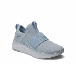 Girls' Puma Little Kid Softride Sophia Slip On Shimmer Sneakers -Basketball and Court Shoes Sales Store 2 142