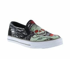 Men's Ed Hardy Wes Slip-On Sneakers 10 Men's Ed Hardy Wes Slip-On Sneakers -Basketball and Court Shoes Sales Store 2 157