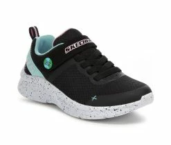 Girls' Skechers Little Kid & Big Kid Microspec Eco Fun Sustainable Running Shoes -Basketball and Court Shoes Sales Store 2 191