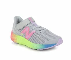 Girls' New Balance Little Kid Arishi V4 PAARIKG4 Wide Width Running Shoes -Basketball and Court Shoes Sales Store 2 216