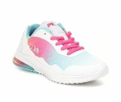 Girls' Fila Little Kid & Big Kid Acumen Viz 2 Running Shoes -Basketball and Court Shoes Sales Store 2 300